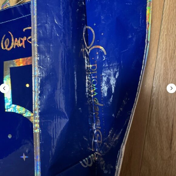 Disney Parks 50th Anniversary Walt Disney World Reusable Large Shopping Tote Bag - Picture 3 of 4